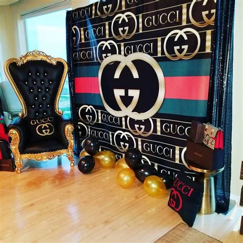 gucci parti|gucci party decor.